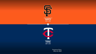 Which Twins players have also played for the Giants? MLB