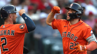 Chas McCormick did everything else today, why not conduct his own  interview?? What a series. #Astros2023 #astros #houston #htown…