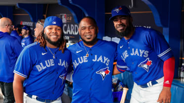 BLUE JAYS AUTHENTICS-GAME-USED CAP WORN BY EDWIN ENCARNACION-CANADA DAY  JULY 1ST AND JULY 4tH, 2014