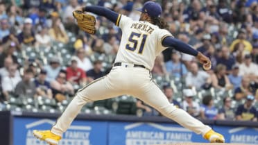 How Freddy Peralta climbed among MLB strikeout leaders: 'Freddy Fastball is  back' - The Athletic