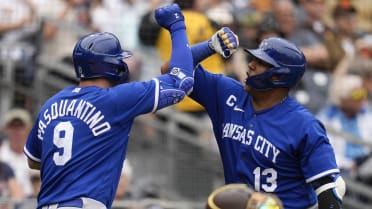 Team-Issued Catchers Gear: Salvador Perez (STL @ KC 9/22/20)