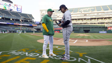 A's right-hander Chris Bassitt struck on head by comebacker