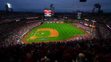 Citizens Bank Park on Opening Night, iPhone