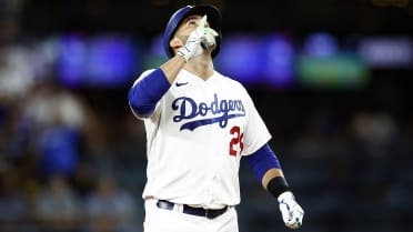 The Dodgers had four players with at least 100 RBIs during the regular  season, Mookie Betts (107), Max Muncy (105), J.D. Martinez (103) and  Freddie Freeman (102), In Arizona's 3 game sweep