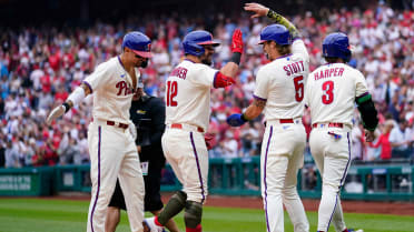 Watch: Kyle Schwarber grand slam highlights huge first inning for Phillies   Phillies Nation - Your source for Philadelphia Phillies news, opinion,  history, rumors, events, and other fun stuff.