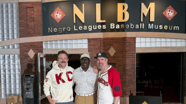 Ted Lasso at the Negro Leagues Baseball Museum