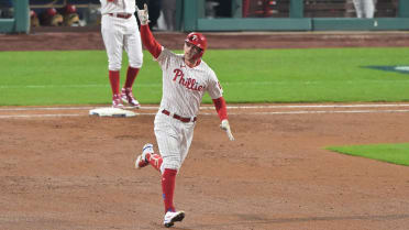 Rhys Hoskins returns to Citizens Bank Park, continues making progress from  ACL injury – NBC Sports Philadelphia