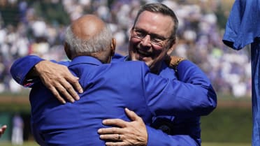 Amazing Grace! Cubs first baseman Mark Grace will be inducted into the Cubs  Hall of Fame this weekend.