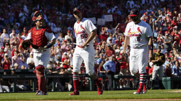 St. Louis Cardinals Carpenter Wainwright Molina And Pujols Abbey