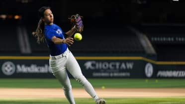 Texas Rangers Youth Academy athletes celebrate Texas Rangers Day at the ...
