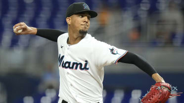 Marlins' Eury Pérez allows 2 runs, strikes out 7 in debut: 20-year