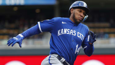 Kansas City Royals' Edward Olivares hits 452-foot home run so hard he  breaks the scoreboard