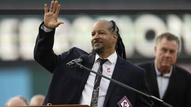 Manny Ramirez takes a big swing and connects for a home run in the fourth  inning. This was the first home run of the home season for Ramirez. (Credit  Image: © Tony