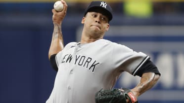 Frankie Montas Looks Ahead After Struggling in New York Yankees Debut -  Sports Illustrated NY Yankees News, Analysis and More