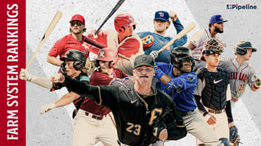 MLB Pipeline's 2023 midseason farm system re-ranks