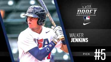 Twins draft North Carolina high school outfielder Walker Jenkins with pick  No. 5, add two other players first day of MLB Draft -  5 Eyewitness  News