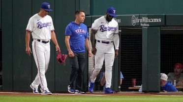 Texas Rangers Outfielder Adolis Garcia Avoids Injury Scare Against Seattle  Mariners - Sports Illustrated Texas Rangers News, Analysis and More