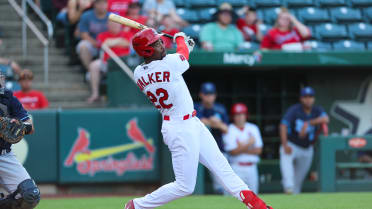 Cardinals top prospect Jordan Walker exits Spring Training game with  shoulder injury