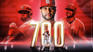 St Louis Cardinals Albert Pujols 2022 Farewell Tour 700 Home Runs