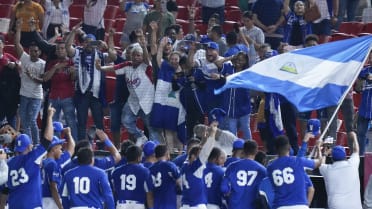 Jonathan Loáisiga representing Nicaragua at World Baseball Classic