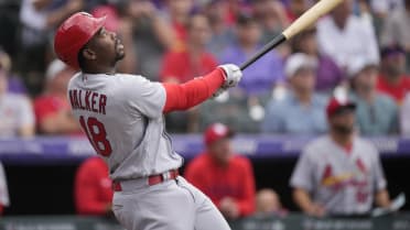 Jordan Walker matches MLB record for rookie-debut hitting streak