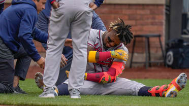 Watch this Mets fan left in shock at where Ronald Acuña Jr. hit a ball -  Sports Illustrated