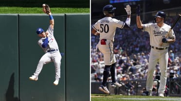 Daulton Varsho details first home run as a Blue Jay, outfield assist vs.  Royals