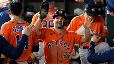 Rangers, Astros involved in benches-clearing brouhaha after Adolis Garcia  grand slam