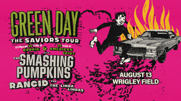 Green Day Saviors Tour 2025 Poster