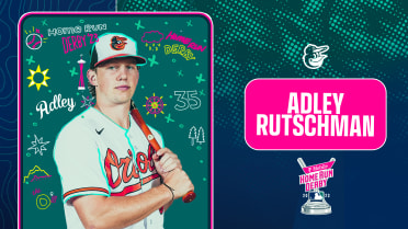 Adley Rutschman just hit 27 HR in the first round of the HR Derby