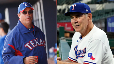 Greg Maddux Helps His Brother at Texas Rangers Spring Training