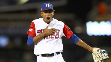  Youth Puerto Rico #1 World Game Classic Kid Baseball