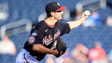 Mets starter Tylor Megill reacts to rough outing in Mets' 8-3 loss to  Nationals on Wednesday