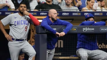 Michael Hermosillo hits homer in first Cubs start