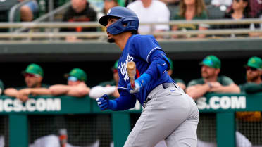 Dodgers: Miguel Vargas can't swing bat, but has been walked 4 times