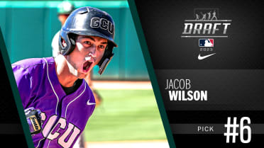 GCU's Jacob Wilson makes history, selected by Oakland in baseball draft