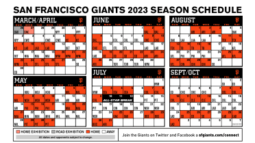 SF Giants schedule: Opening Day may be in LA vs. Dodgers, per report
