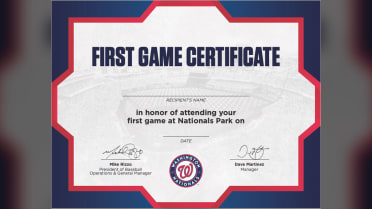 Nationals on MASN on X: Who else is crying?? Watch the @Nationals' pregame  ceremony for @whatwouldDOOdo's return to Nats Park! 😭🙌👏   / X