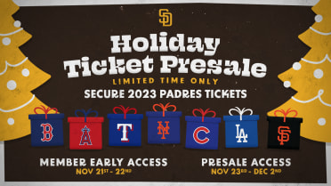 San Diego Padres on X: Are you ready for the Padres x @sanbenito ticket  presale today? Presale code drops at 2 pm PT 🐰    / X