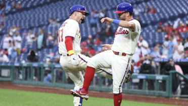 Rhys Hoskins injury: Alec Bohm, Miguel Sanó and more options for Phillies  at first base – maybe Bryce Harper? 