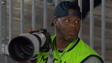 MLB Hall of Famer Ken Griffey Jr. Spotted Photographing Lionel