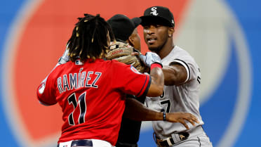 Tim Anderson Gets STONED By Jose Ramirez In Benches Clearing Brawl Tonight  In Cleveland