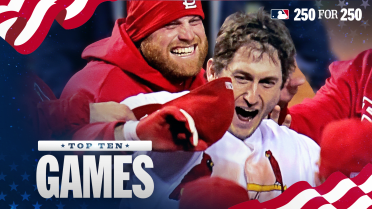 mlb.com - Brian Murphy - 250 for 250: Top 10 greatest games