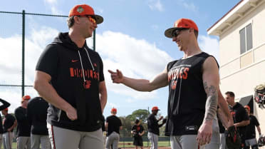 mlb.com - Jake Rill - Who's picking the music at O's camp? A new player every day