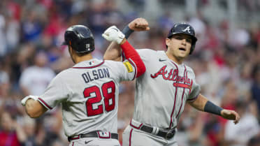 Braves first baseman Matt Olson, shaped by bonds forged in Atlanta, comes  home - The Athletic