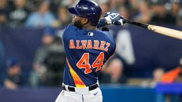 Astros notebook: Yordan Álvarez 'mad for the right reasons