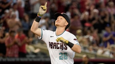 Arizona Diamondbacks' Pavin Smith rounds the bases after his two-run home  run during the second inning of a baseball game against the Detroit Tigers,  Sunday, June 11, 2023, in Detroit. (AP Photo/Carlos