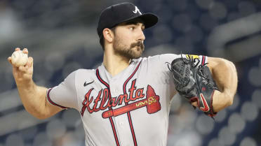 Justin Verlander City Connect Game-Used Jersey. Passes Curt Schilling and  Bob Gibson on All-Time Strikeout List.