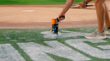 Rangers grounds crew prepares for Opening Weekend