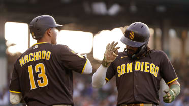 The Padres hit four home runs against the Cubs